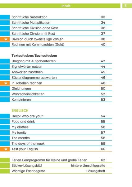 Produktbild: Die Lern-Helden Deutsch, Mathe und Englisch - Die wichtigsten Themen 4. Klasse