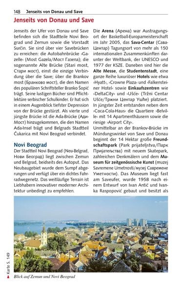 Produktbild: TRESCHER Reiseführer Serbien