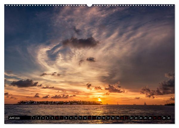 Produktbild: Florida. Der Sonne entgegen. (Wandkalender 2026 DIN A2 quer), CALVENDO Monatskalender