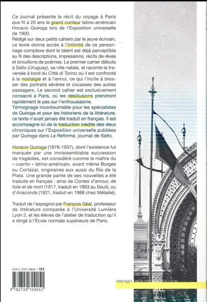 Produktbild: Journal de voyage &agrave; Paris