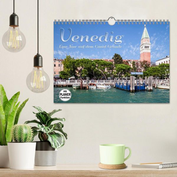 Produktbild: VENEDIG Eine Tour auf dem Canal Grande (Wandkalender 2026 DIN A4 quer), CALVENDO Monatskalender