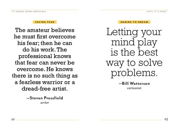 Produktbild: "It Always Seems Impossible Until It's Done."