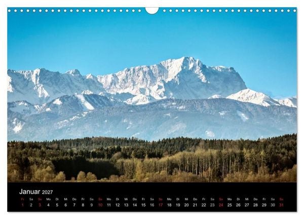 Produktbild: Unser Bayern (Wandkalender 2027 DIN A3 quer), CALVENDO Monatskalender