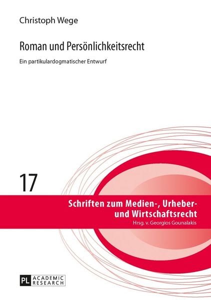 Produktbild: Roman und Pers&ouml;nlichkeitsrecht