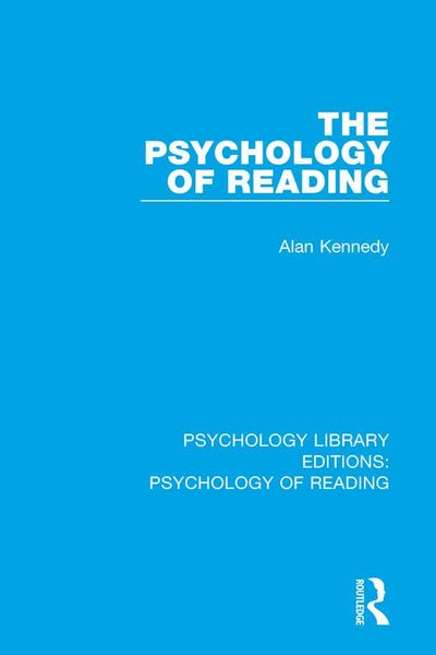 Produktbild: The Psychology of Reading