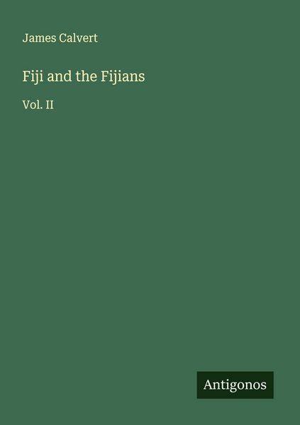 Produktbild: Fiji and the Fijians