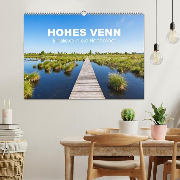 Produktbild: HOHES VENN - Einblicke in ein Hochmoor (Wandkalender 2026 DIN A2 quer), CALVENDO Monatskalender