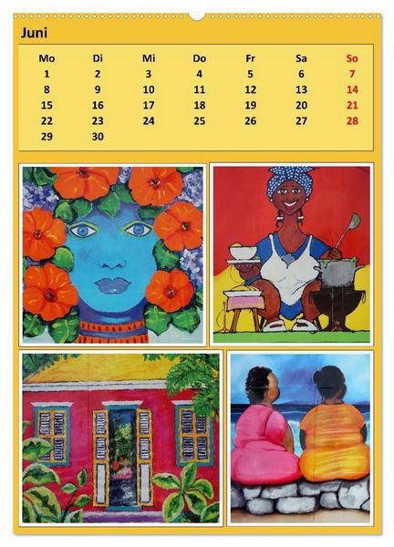 Produktbild: Karibik - Eindr&uuml;cke einer Kreuzfahrt (hochwertiger Premium Wandkalender 2026 DIN A2 hoch), Kunstdruck in Hochglanz
