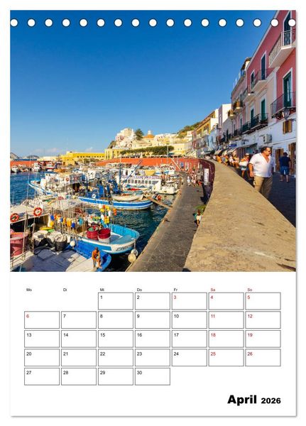 Produktbild: Insel Ponza - Italien (Tischkalender 2026 DIN A5 hoch), CALVENDO Monatskalender