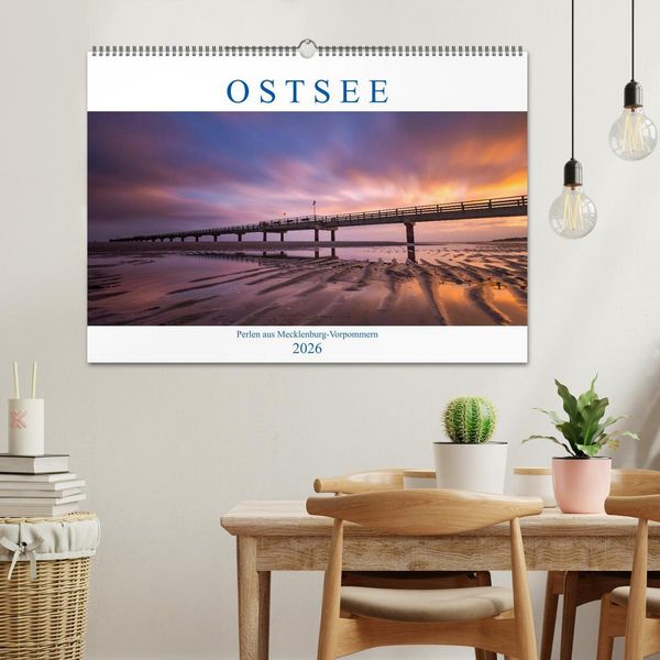 Produktbild: Ostsee - Perlen aus Mecklenburg-Vorpommern (Wandkalender 2026 DIN A2 quer), CALVENDO Monatskalender