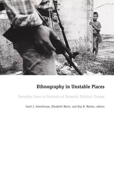Produktbild: Ethnography in Unstable Places