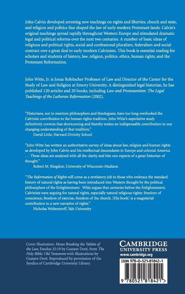 Produktbild: The Reformation of Rights