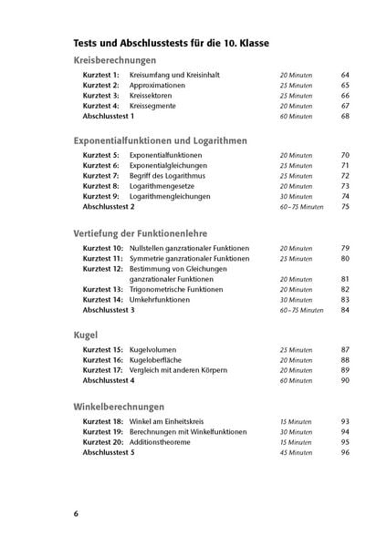 Produktbild: Fit in Test und Klassenarbeit &ndash; Mathematik 9./10. Klasse Gymnasium