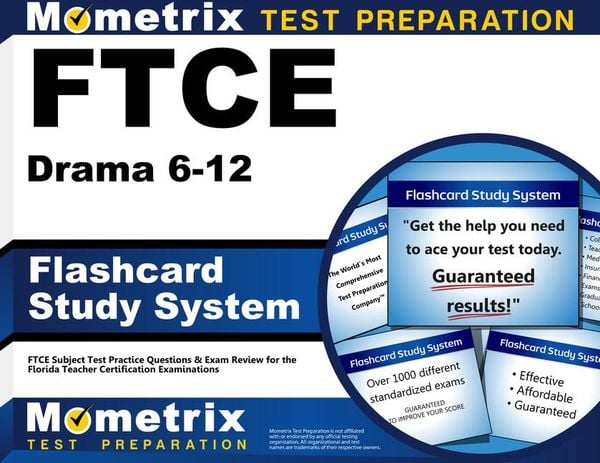 Produktbild: FTCE Drama 6-12 Flashcard Study System
