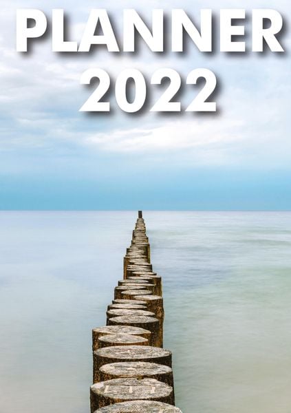 Kalender 2022 A5 - Schöner Terminplaner | Taschenkalender 2022 | Planner 2022 A5