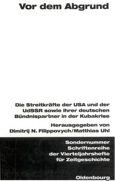 Produktbild: Vor dem Abgrund