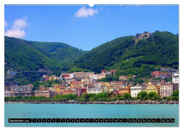 Produktbild: Amalfi Coast and Campania (High Quality Premium Wall Calendar 2026 DIN A2 landscape),CALVENDO 12 Month Wall Calendar