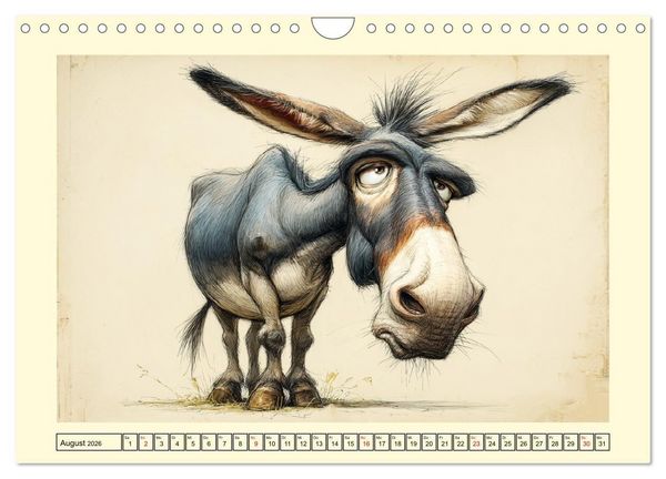 Produktbild: Hurley, R: Esel mit Haltung. Karikaturen zwischen Humor und