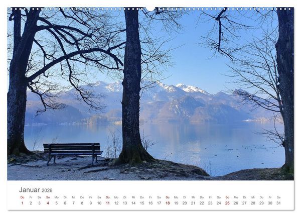 Produktbild: Kochelsee Impressionen - Ein Jahr in Bildern am Ufer der Stille (Wandkalender 2026 DIN A2 quer), CALVENDO Monatskalender