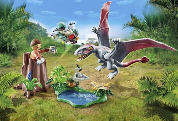 Produktbild: PLAYMOBIL 71525 - Dinos - Beobachtungsstation für Dimorphodon