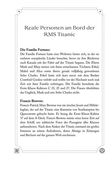 A Spark of Time - Rendezvous auf der Titanic