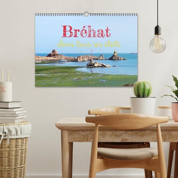 Produktbild: Br&eacute;hat dans tous ses &eacute;tats (Calendrier mural 2026 DIN A3 vertical), CALVENDO calendrier mensuel