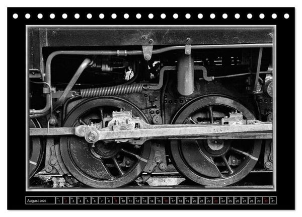Produktbild: Die Pre&szlig;nitztalbahn (Tischkalender 2026 DIN A5 quer), CALVENDO Monatskalender
