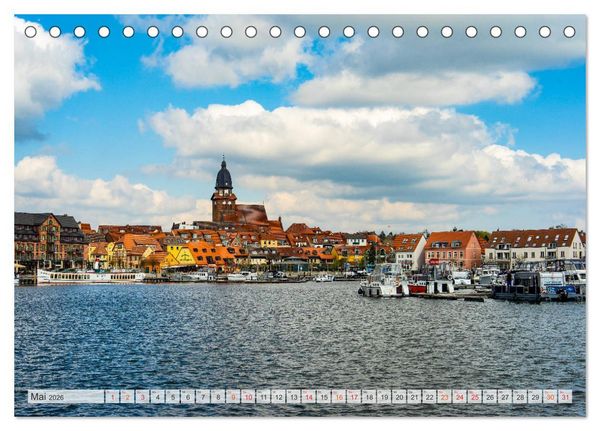 Produktbild: Mecklenburg Vorpommern Impressionen (Tischkalender 2026 DIN A5 quer), CALVENDO Monatskalender
