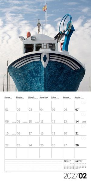 Produktbild: Die Farbe Blau Kalender 2027 - 30x30 - Art12