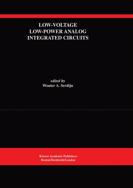 Produktbild: Low-Voltage Low-Power Analog Integrated Circuits