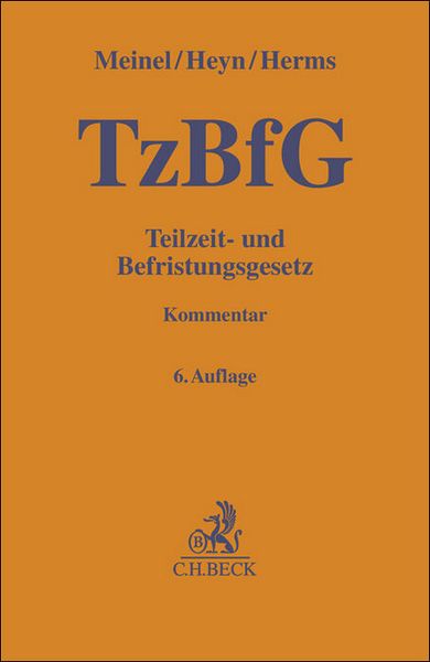 Produktbild: Teilzeit- und Befristungsgesetz. TzBfG