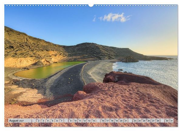Produktbild: Wundersch&ouml;nes Lanzarote (hochwertiger Premium Wandkalender 2027 DIN A2 quer), Kunstdruck in Hochglanz