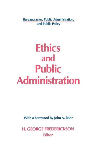 Produktbild: Ethics and Public Administration