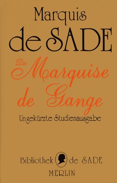 Produktbild: Die Marquise de Gange