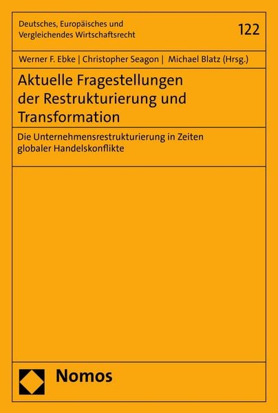 Produktbild: Aktuelle Fragestellungen der Restrukturierung und Transformation