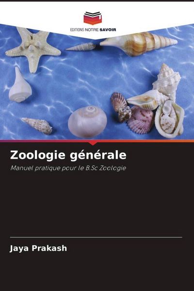 Produktbild: Zoologie g&eacute;n&eacute;rale