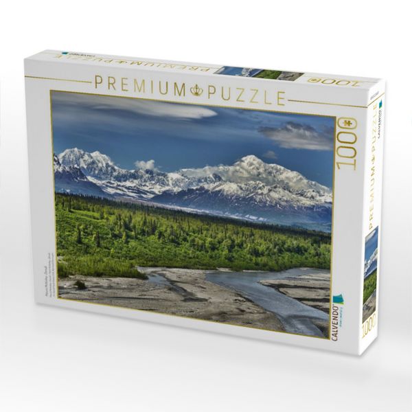 Produktbild: CALVENDO Puzzle Mount McKinley -Denali | 1000 Teile Lege-Gr&ouml;&szlig;e 64x48cm Foto-Puzzle f&uuml;r gl&uuml;ckliche Stunden