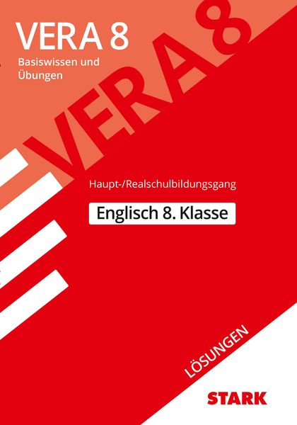 VERA 8 Testheft 1: Haupt-/Realschule - Englisch Lösungen