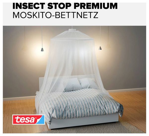Produktbild: tesa COMFORT 55836-00020-00 Moskitonetz (B x H) 2500 mm x 12500 mm Wei&szlig; 1 St.