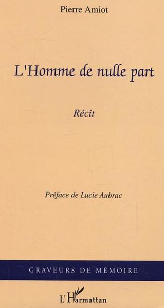 Produktbild: L'Homme de nulle part