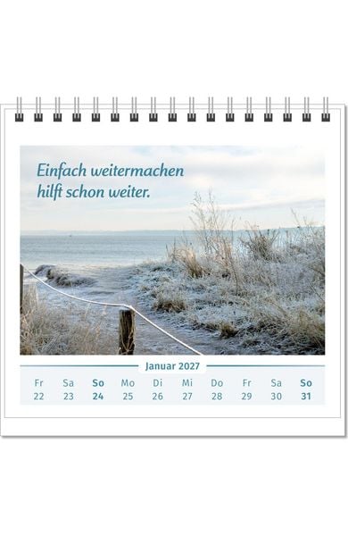 Produktbild: Der Lebensfreude-Tischkalender 2027