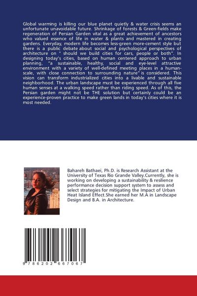 Produktbild: The Architectural System Of Persian Enclosed Garden