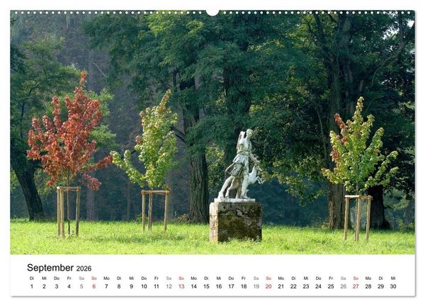 Produktbild: Fasanerie - sch&ouml;nstes Barockschloss Hessens (Wandkalender 2026 DIN A2 quer), CALVENDO Monatskalender