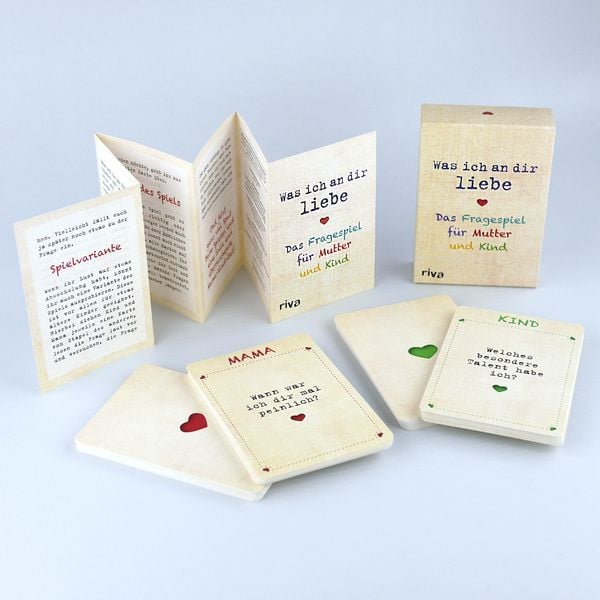 Riva Verlag: 'Was Ich An Dir Liebe' - Gioco Di Domande Per Papà E Bambino, Regalo Per La Festa Del Papà