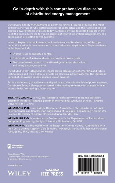 Produktbild: Distributed Energy Management of Electrical Power Systems