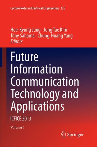 Produktbild: Future Information Communication Technology and Applications