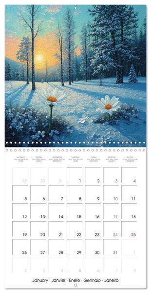 Produktbild: Sual&acute;M, S: Nature Charme Rustique (Calendrier mural carr&eacute; 20