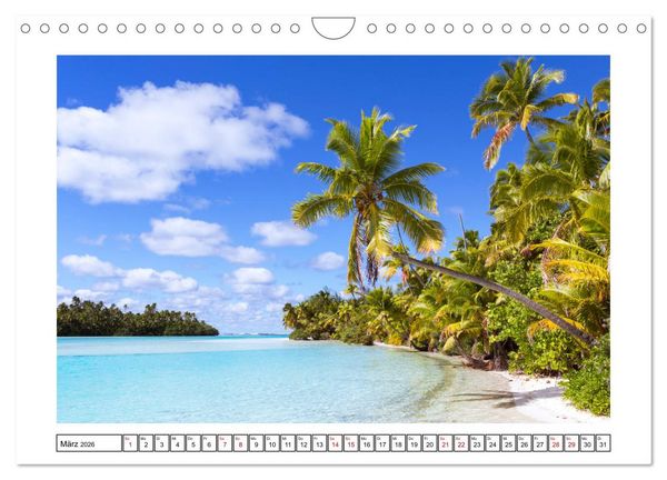 Produktbild: Traumstr&auml;nde - Naturparadiese aus aller Welt (Wandkalender 2026 DIN A4 quer), CALVENDO Monatskalender