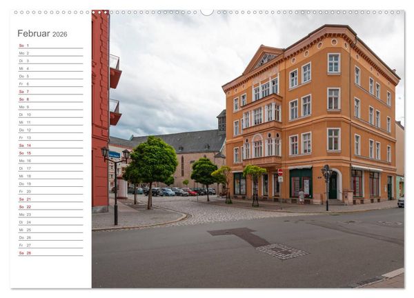 Produktbild: Stadtansichten Aschersleben (Wandkalender 2026 DIN A2 quer), CALVENDO Monatskalender
