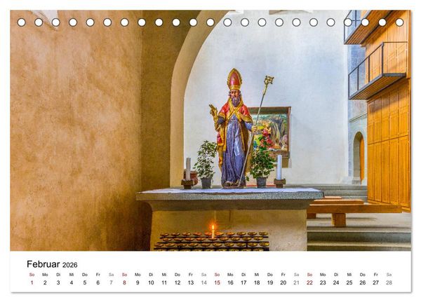 Produktbild: Klosterinsel Reichenau - UNESCO-Welterbe am Bodensee (Tischkalender 2026 DIN A5 quer), CALVENDO Monatskalender